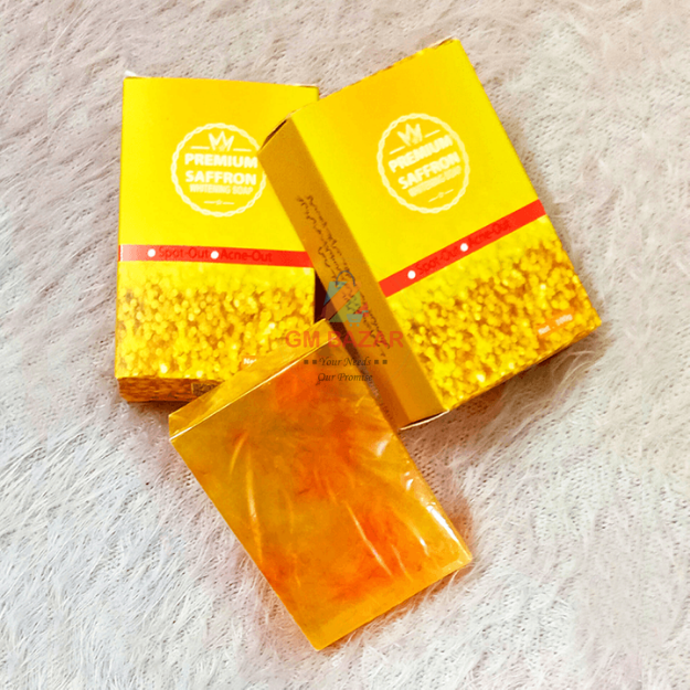 WHITENING SOAP PREMIUM SAFFRON WHITENING SOAP 100GM